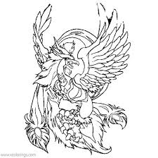 Phoenix coloring page from greek mythology category. Phoenix Beyblade Coloring Pages Xcolorings Com