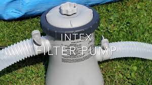 The pool pump that intex includes is usually on the smaller side, and in accordance to the size of the pool. How To Install The Intex Filter Pump Youtube