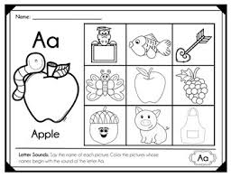 With the worksheets on the pages below, children will practice printing and recognizing letters. Letter Aa Words Kindergarten Worksheets Alphabet Worksheets Kindergarten Phonics Worksheets