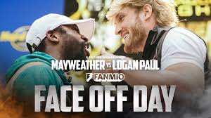 I know what you did to your wife. Mayweather Vs Logan Paul Face Off Day Behind The Scenes Youtube