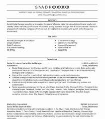 Other common sections are work experience, education, and either skills or core competencies. Digital Media Manager Resume Example Company Name Guaynabo Puerto Rico
