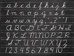 The new american cursive® (nac) alphabet retains the classic style of yesteryear but has been simplified for three main reasons: The Cursive Alphabet Photograph By Chevy Fleet