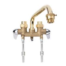 Take the sprayer head and hose with you to the home improvement or hardware store to purchase a replacement sprayer. Plumb Works Two Handle Brass Laundry Utility Sink Faucet At Menards