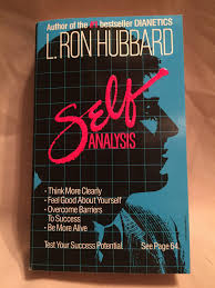 1986 L Ron Hubbard Self Analysis Soft Cover Book Dianetics Etsy L Ron Hubbard Dianetics Book Cover