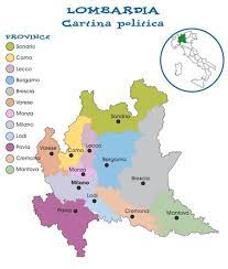 Una mappa o cartina fisica si concentra sulla geografia dell'area e spesso ha un rilievo ombreggiato per mostrare le montagne e le valli. Cartina Politica Lombardia Da Stampare Gratis Per La Scuola Primaria