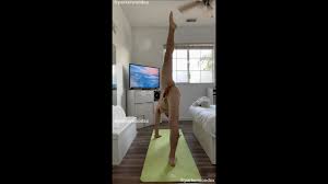 Doing some naked yoga Parker Woods parkerwoodsx - Just the Gays