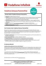 Statt das festnetztelefon zu ersetzen, erfordert der tarif ein zweites handy für daheim. Infodok 588 Vodafone Zuhause Festnetzflat Handykostnix De