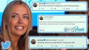 CORINNA KOPF EXPLAINS HER RAUNCHY TWEETS (ONLYFANS & RELATIONSHIPS ...