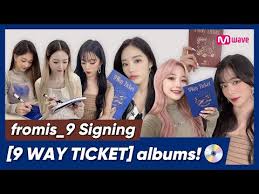 When 2020 hit and their hiatus got extended, fromis_9 kept me motivated even during hard times. Mwave Shop This Is How Fromis 9 Signed 9 Way Ticket Albums Youtube