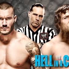 Bryan em março de 2015. Wwe Hell In A Cell 2013 Shawn Michaels Special Guest Referee For Daniel Bryan Vs Randy Orton Cageside Seats