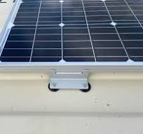 Trying to figure out no drill solar panel mount for shipping ...