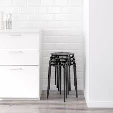 Ikea hocker mit strapazierfähigem stoffbezug, dunkelbraun, waschbar. Marius Hocker Schwarz 45 Cm Ikea Deutschland