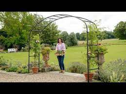 How to build a garden arbor for a backyard structure or outdoor wedding | this garden arbor is designed to be easily taken apart and transported, perfect for a wedding or other event. Garden Arches By Harrod Horticultural Youtube