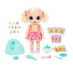 Amazon Com Baby Born Surprise Magic Potty Surprise Doll Blue Eyes With 30 Magical Surprises Doll Pees Glitter Poops Surprise Charms Best Gift For Toddlers Ages 3 Toys Games