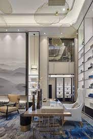420 新中式四层别墅合院样板间丨这是文人骨子里的风雅 luxury interior oriental interior luxury furniture