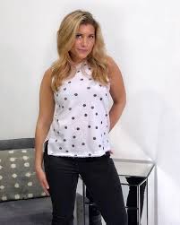 Pop It Lock It Polka Dot It In The Lena Tank 38 Buy In Store Or Have It Shipped Fast Free Shipping From Ohio Sanitystyle Com Fashion Dot Tops Women