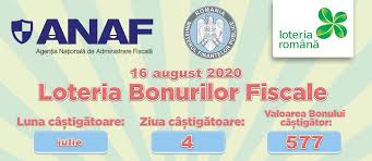 Loteria Romana Loteria Bonurilor Fiscale