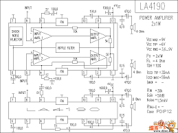 LA4190 audio IC circuit diagram - Basic_Circuit - Circuit Diagram -  SeekIC.com