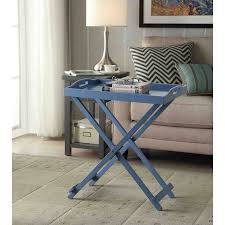 Convenience Concepts Designs2go Folding Tray Table Multiple Colors Walmart Com In 2020 Tray Table Convenience Concepts Tv Tray Table