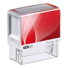 Test the stamp to verify that the . Partner Area Colop Stamps