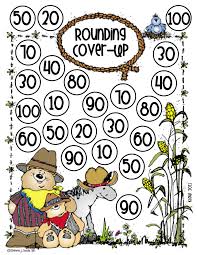 Here S A Game For Practicing Rounding To The Nearest 10 Post Also Includes A Rounding Chant And Chart Third Grade Math Fun Math Math Activities