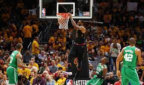 The third and final series that the cavs couldn't defend was what i call the point series. boston got whatever it wanted with this action of the guard entering to the 4, then sprinting off 5's back or flare screen. Cavs Overpower Celtics Trim Deficit In Nba Eastern Conference Finals Arab News