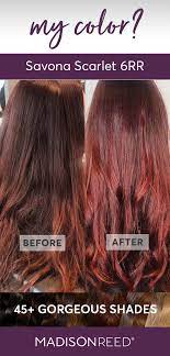 Savona Scarlet 6rr Rich Auburn With Red Tones Diy Hair Dye Hair Color At Home Hair Color