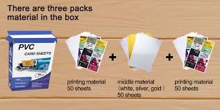 Type your id card's information in the text boxes that appear in your template. Inkjet Printable Pvc Sheet For Id Card Www Yesion Com