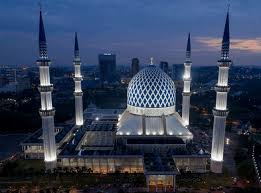 Mosque in petaling jaya & shah alam. Masjid Sultan Salahuddin Abdul Aziz