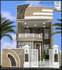 واجهات منازل عرض الواجهات 5 متر منتديات درر العراق House Main Gates Design Kerala House Design Modern Style House Plans