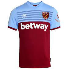 Alle termine und infos zu trikot und trainer findest du hier im überblick. West Ham United Fussball Trikot Home 2019 20 Umbro