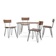 Ingo / ivar table and 4 chairs. Haarnadel Esstisch Set 1 Rechteckig Tisch 4 Stuhle Cult De