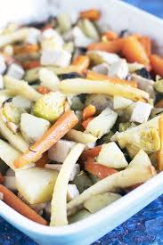 Because you need side dishes. Easy Roasted Christmas Vegetables Traybake Sneaky Veg