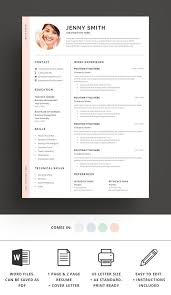 Need two or more pages to highlight your qualifications? Resume Templates Design Resume Template Word Modern Clean Cv Creativework247 Fonts Graphics Photosho Resumes Tn Home Of Resumes Inspiration Ideas Beautiful Professional Resume Ideas That Work