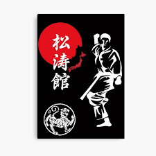 Next level reflects the philosophy of our training. Karate Jutsu Canvas Prints Redbubble