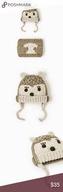 Last Chance Zara Tan Animal Print Hat Snood Baby Accessories Girl Girl Infinity Scarf Baby Fashion Newborn