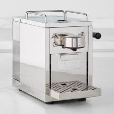 Frequency will depend upon the hardness of your tap water. Williams Sonoma Signature Stainless Steel Coffee Pod Machine Williams Sonoma