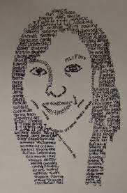 Art. Paper. Scissors. Glue!: Micrography Portrait