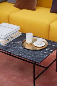 Tea tray, ottoman tray, hexagon tray, coffee table tray, breakfast tray, wooden tray, wood serving tray, decorative tray, geometric tray. Hay Serving Tray Round Golden Finnish Design Shop