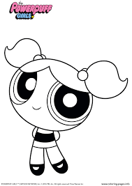 If your child loves interacting. Bubbles From Powerpuff Girls Powerpuff Girls Coloring Pages Printable