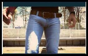 There are a lot of jeans that i have where the only thing you can do is wear them one inch lower on you hips or waist. Male Camel Toe