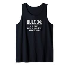 Rule 34, If It Exists There Is Porn Of It. Tank Top in Oman | Whizz Women