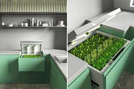 Home garden network omaha, nebraska. This Herb Garden Was Designed With Smart Monitoring Tech Fits Inside Your Kitchen Cabinet To Save Space Yanko Design