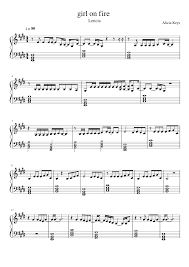 See new and popular arcade fire songs, uploaded by musescore users, connect with a community of musicians who love to write and play music. Girl On Fire Sheet Music For Piano Solo Musescore Com
