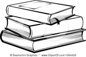 » stack of books black and white clipart. Pin On Sports