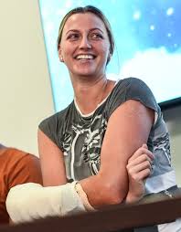 Petra kvitová is a czech professional tennis player. Petra Kvitova Man Who Stabbed Tennis Star Jailed For Eight Years Bbc News
