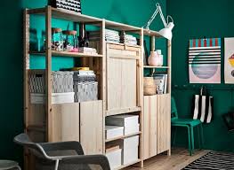 Combine The Different Pieces Of Ivar To Suit You And Your Space Ikea Inspiration Ikea Ivar Ikea Folding Table