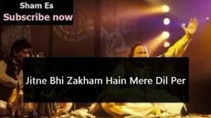 Jitne Bhi Zakhm Hain Mere Dil Par Nusrat Status 3gp Mp4 Hd Download