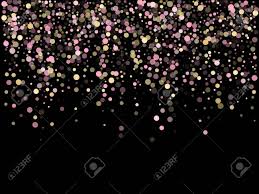 Get elegant gold background designs for your device, website and more hd to 4k quality ready for commercial use download for free! Pink Gold Confetti Circle Decoration For New Year Card Background Bokeh Lights Effect Vector Gold Pink And Rose Color Round Confetti Dots Circles Scatter On Black Trendy Airy Bokeh Background Royalty Free