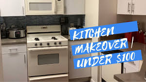 If you are an avid upcycler then it is the perfect place to go crazy with your ingenuity. Easy Diy Rental Kitchen Makeover Under 100 With Amazon Youtube